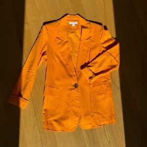 Now This Orange Women's Blazer